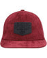 Men's Maroon Fixated Snapback Hat