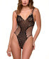 Women's Sheer Cutout Bodysuit 1 Pc Lingerie