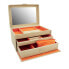 Modern beige jewelry box Boho 20133-1