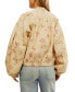 Women's Cotton Rory Rose-Print Bomber