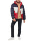 Men's Colorblock Performance Hooded Puffer Jacket