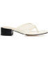 Women's Francine Block Heel Thong Sandals