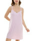 Women's Pointelle-Knit Sleeveless Sleepshirt