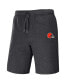 Men's NFL x Darius Rucker Collection by Heather Charcoal Cleveland Browns Logo Shorts