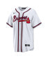 Men's Matt Olson White Atlanta Braves Home Replica Player Jersey