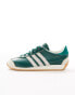 adidas Originals Country OG trainers in green and white