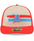 Men's Tan/Coral Detroit Tigers 2024 MLB All-Star Game Low Profile 59FIFTY Fitted Hat