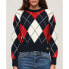 SUPERDRY Jacquard Pattern Crew Sweater