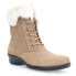 Propet Winslow Winter Lace Up Booties Womens Beige Casual Boots WFX016SLAT