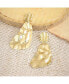 Women's Dented Drop Earrings