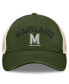 Men's Hunter Green Maryland Terrapins OHT Military Appreciation Glory Trucker Adjustable Hat