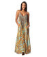 Women's Scoop neck T-back Maxi Dress