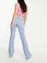 Wrangler high waisted front pocket flare in west coast