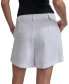 Women's Crinkled Darted-Waist Shorts