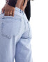 Pimkie high waisted straight leg jeans in light blue wash