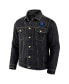 Men's Darius Rucker Collection by Black Kentucky Wildcats Button-Up Denim Jacket