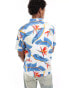 Superdry Hawaiian shirt in optic paradise