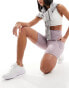 adidas Training Essentials legging shorts in lilac