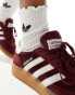 adidas Originals Handball Spezial trainers in burgundy cord