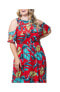 Plus Size Piper Cold Shoulder Maxi Dress