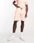 DKNY Terry shorts in light pink