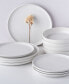 Porto by Macchio Stoneware 12 Pc. Dinnerware Set, Service for 4