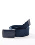 Levi's tonal batwing webbed belt in navy