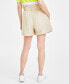 Women's Paperbag-Waist Belted Shorts, Created for Macy's