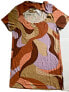 Sanctuary Reveal T-Shirt Dress in Multicolor Size L