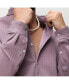 Men's Lavender Stripe-Creased Shirt