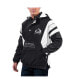 Men's Black Colorado Avalanche Home Team Half-Zip Hoodie Jacket