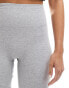 The Couture Club emblem soft touch yoga pants in grey marl