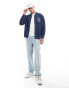 Levi's varsity monogram sweat bomber jacket in navy