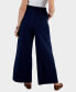 Petite Gauze Wide-Leg Pull-On Pants, Created for Macy's