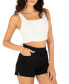 Junior's Cropped Tracy Tank Top