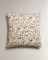 Animal print sateen pillowcase