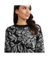 Women's Long Sleeve Jacquard Top