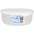 TONTARELLI Set of 3 Round Lunch Boxes 0.5/1/2L Cream