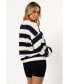 Women's Karra Oversized Stripe Sweatshirt