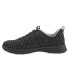 Softwalk Sampson S1713-099 Womens Black Leather Lifestyle Sneakers Shoes