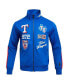 Men's Royal Texas Rangers Fast Lane Full-Zip Track Jacket