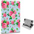 COOL Tablet 9.7-10.3´´ Leatherette Roses Rotating Panoramic cover