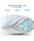 Memory Foam Gel Infused Reversible Cooling 2-Pack Pillow, King