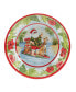 Santa's Wish 7.5" x 2" Melamine All Purpose Bowls, Set of 6