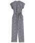 Boden Tie-Waist Linen-Blend Jumpsuit Women's