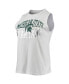 Женская пижама Concepts Sport Womens Charcoal, White Michigan State Spartans Tank Top and Leggings Sleep Set