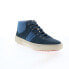 TCG Annecy TCG-AW19-ANN-NVD Mens Blue Suede Lace Up Lifestyle Sneakers Shoes