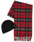 Men's Holiday Plaid Boxed Gift Set