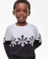 Charter Club Toddler Boys Snowflake Crewneck Sweater, Created for Macy's