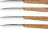 Opinel Opinel Set of 4 table knives Bon Appetit South Olive Wood No 125